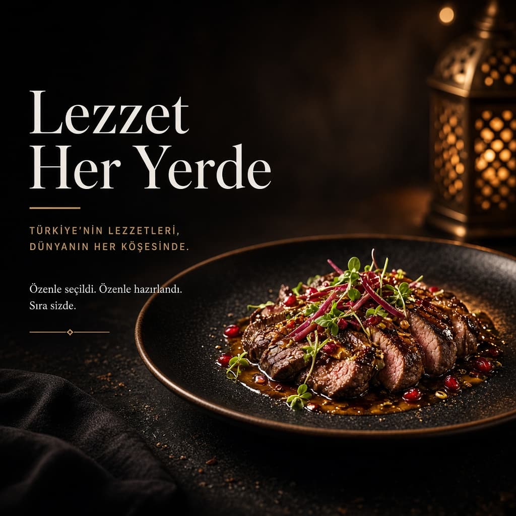 Konsept creative: Lezzet Her Yerde